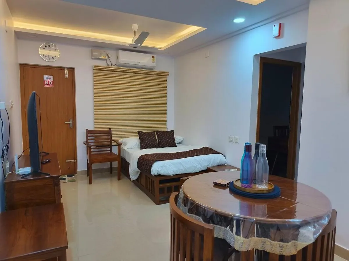 Posh 1 Bhk Apt With Temple View In Guruvayur B1001